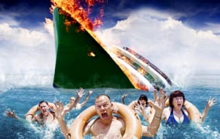 Trouble In Paradise - sinking cruise ship