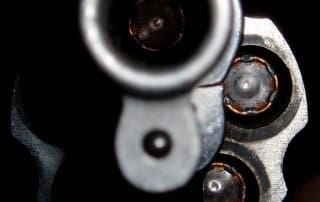 gunpoint - looking into barrel of gun