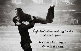 Dance - black and white image couple