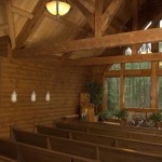 Chapel interior - St. Joseph Institute for Addiction in Port Matilda, Pennslyvania