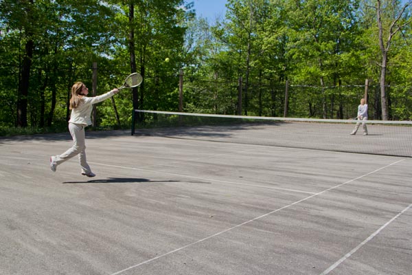 Tennis Courts - St. Joseph Institute - substance use program in Pennsylvania
