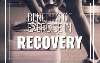 person using kettle bells to exercise - Benefits of exercise in recovery