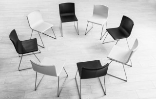 How Celebrate Recovery Can Help You Stay Sober, group of empty chairs in circle - celebrate recovery