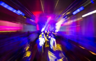 bright lights, blurred - inside of night club or rave - club drugs