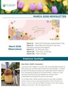 St Joseph Institute January 2026 Alumni Newsletter