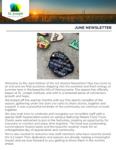 St Joseph Institute Alumni Newsletter